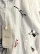 شومیز سفید گلدوزی Bershka
