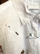 شومیز سفید گلدوزی Bershka