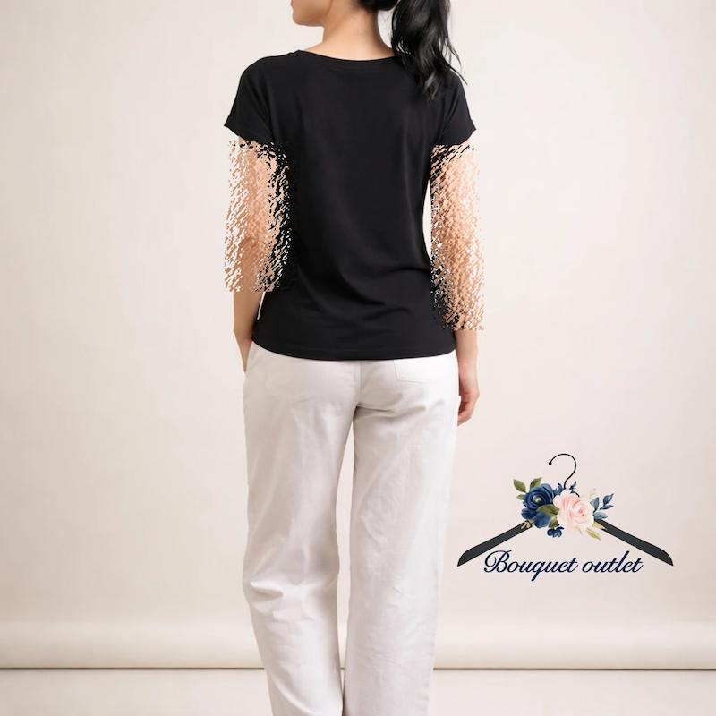 شومیز مشکی زنانه برند BRÉAL