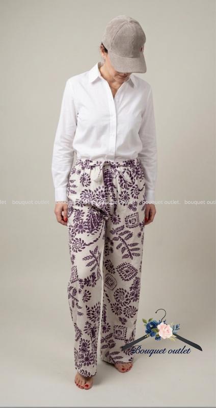 شلوار بگ طرح دار زارا ZARA