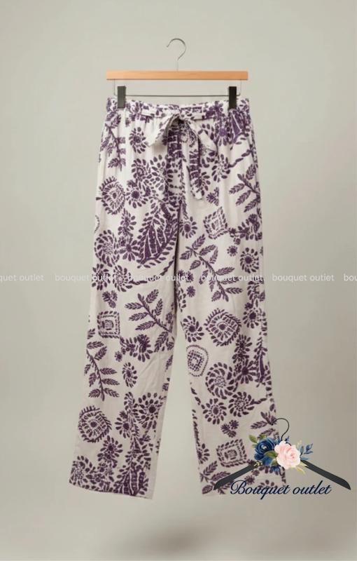 شلوار بگ طرح دار زارا ZARA