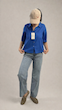 شومیز آبی ZARA