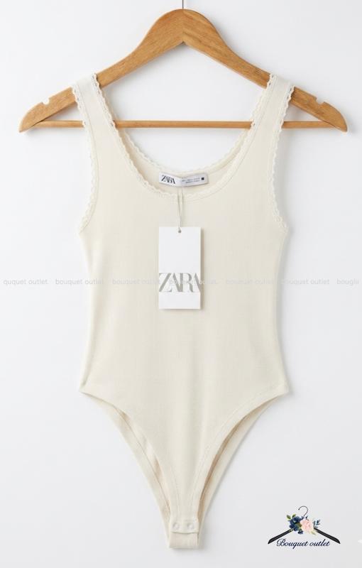 بادی سفید کبریتی زارا ZARA
