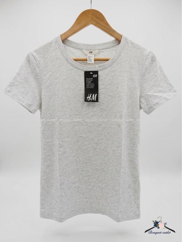 تیشرت طوسی روشن H&M