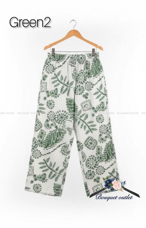 شلوار بگ طرح دار زارا ZARA