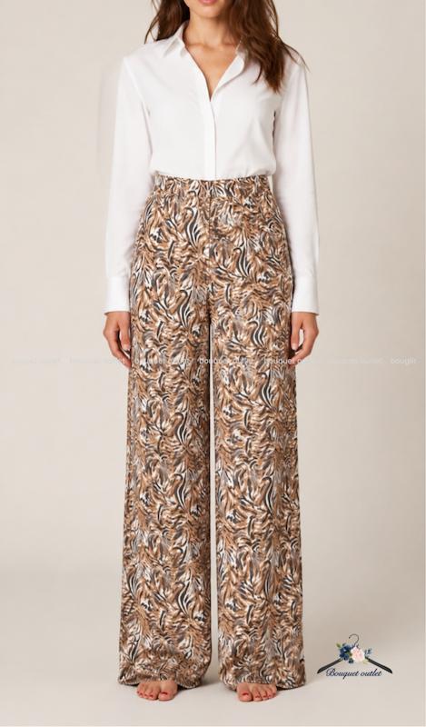 شلوار بگ طرح دار زارا ZARA