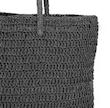 کیف دوشی رافیا مشکی ۱