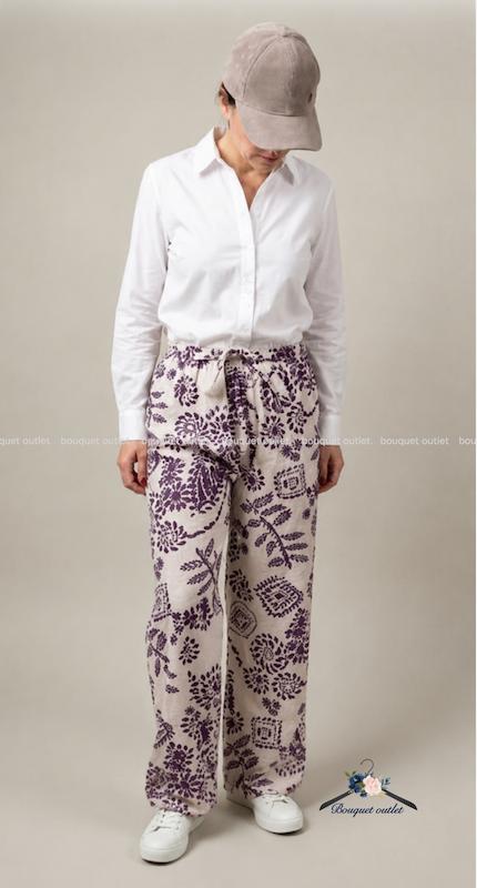 شلوار بگ طرح دار زارا ZARA