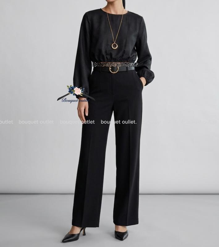 شومیز مشکی مجلسی زنانه برند زارا ZARA