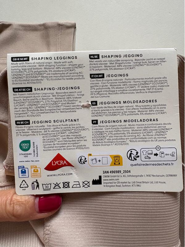 لگ جگینگ (کمر گنی) فرم‌دهنده زنانه اسمارا esmara Shaping Jeggings