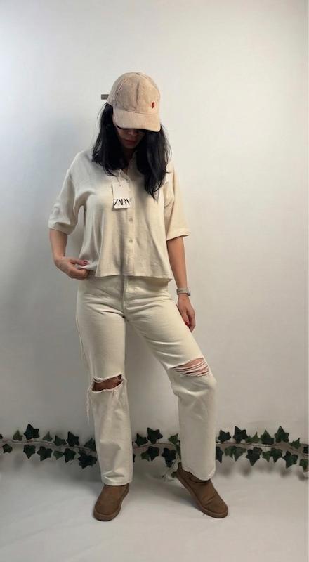 شومیز زارا کرم