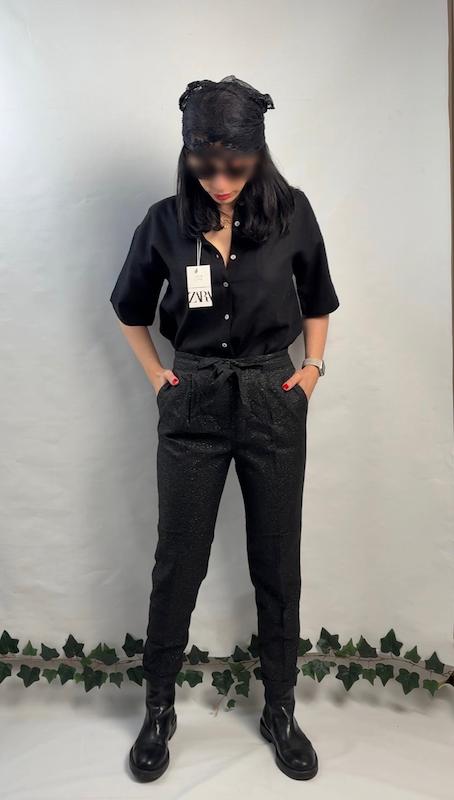 شومیز زارا مشکی