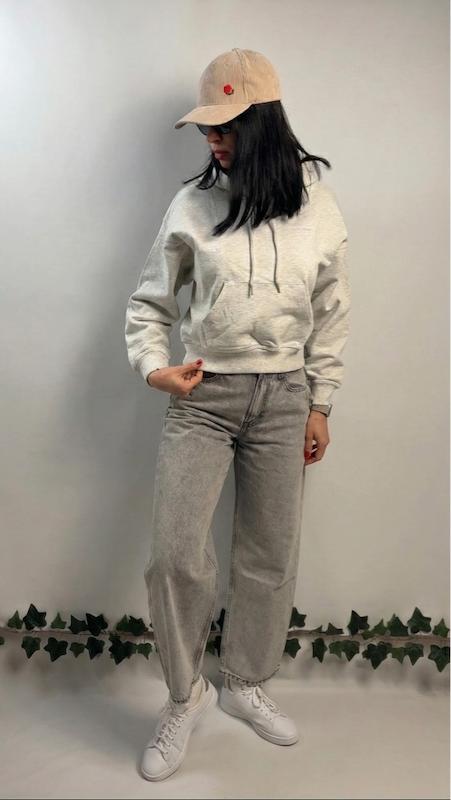 هودی برند grooverhyme طوسی روشن