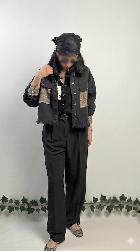 کت زارا با طرح پوست ماری