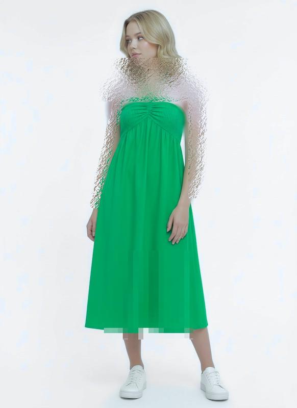 پیراهن سبز زارا