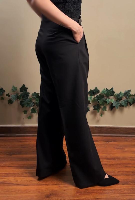 شلوار پارچه ای مشکی