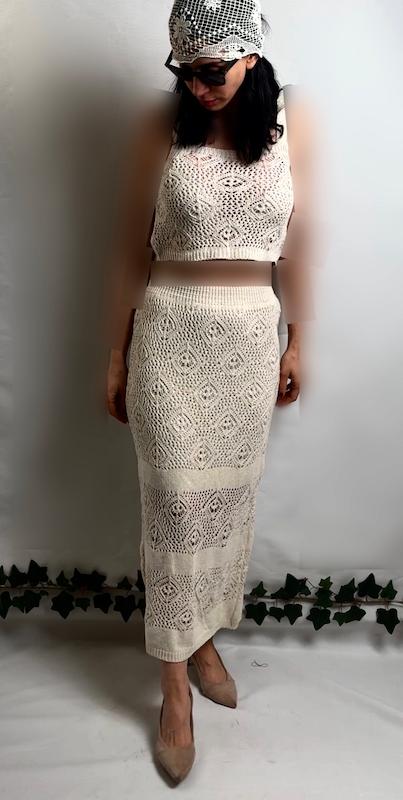 ست تاپ دامن