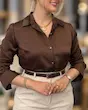 شومیز ساتن لمه