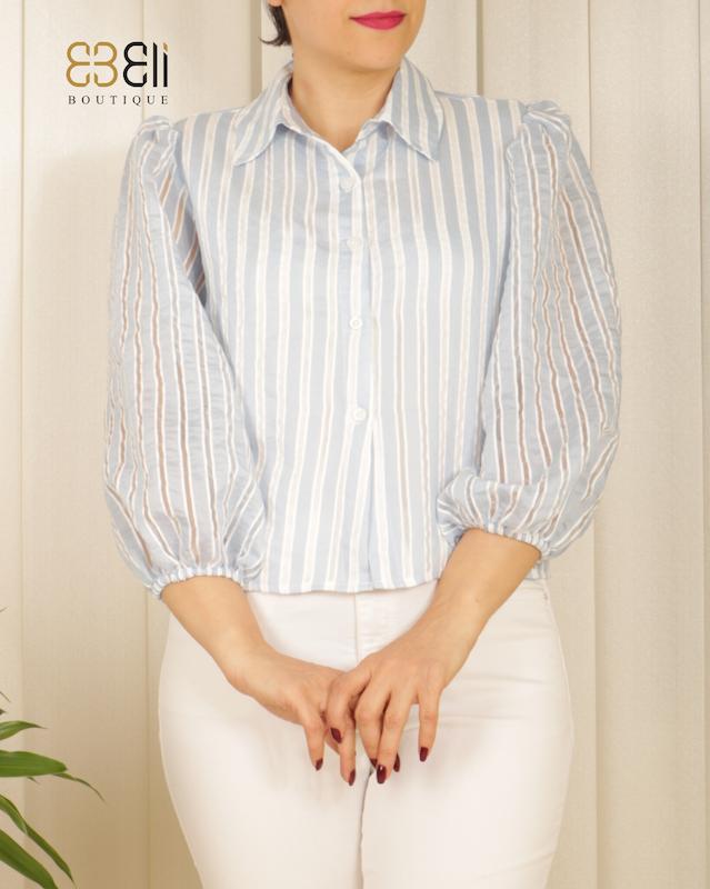 شومیز راه راه دخترونه