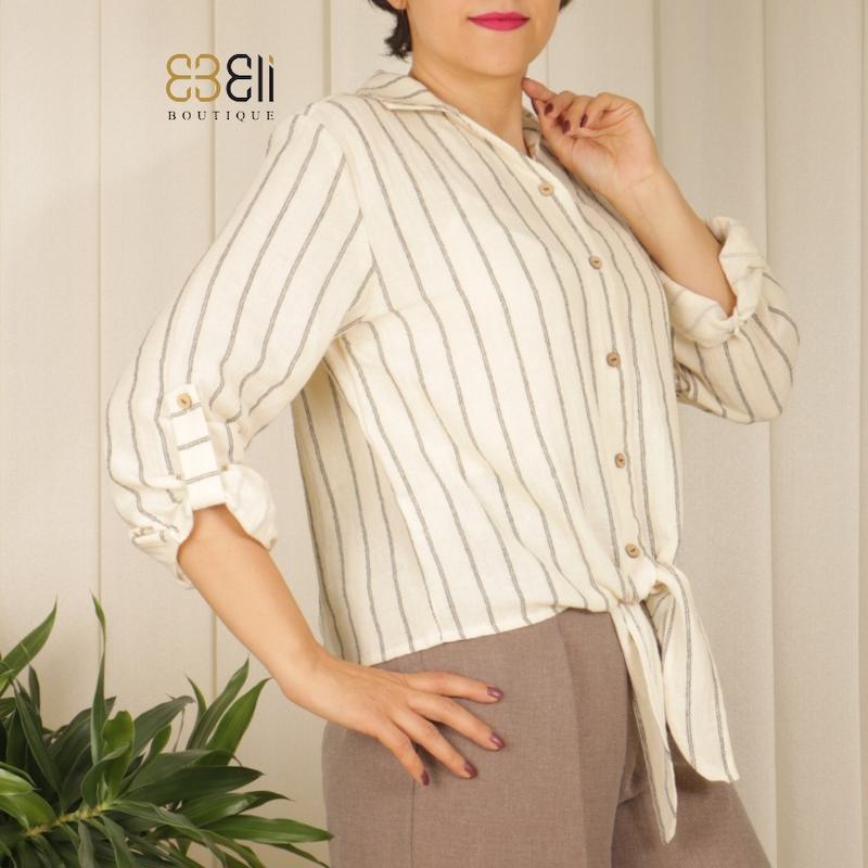 شومیز گره ای نخی