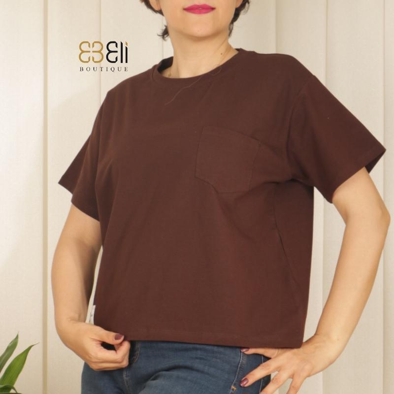 تیشرت باکسی تمام نخ