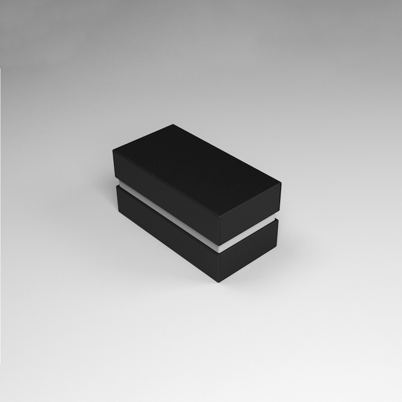 هاردباکس سه‌تکه سایز ۱۰×۵×۵ سانتی‌متر