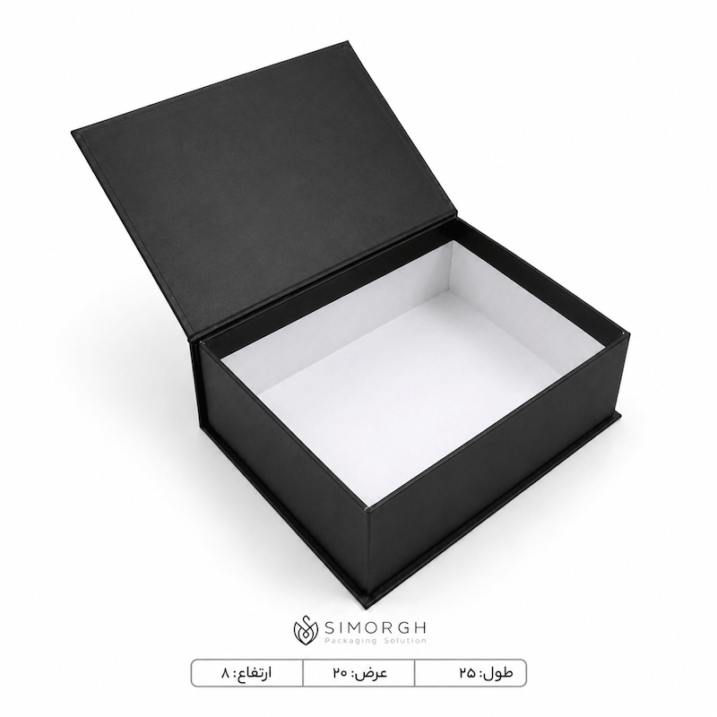 باکس کتابی ساده ۲۵×۲۰×۸ 
