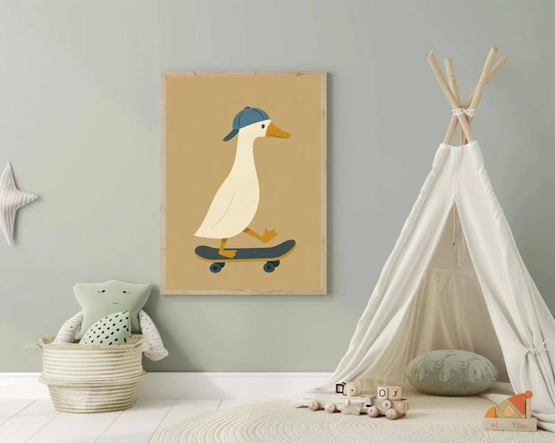 تابلوی کوآکی (Quacky)