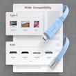 کابل تبدیل کنسول شبکه USB-C به RJ-45 مدل cisco console طول 1.5 متر