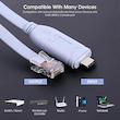 کابل تبدیل کنسول شبکه USB-C به RJ-45 مدل cisco console طول 1.5 متر