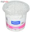 گوش پاک کن نازنیکا مدل Cotton Swabs بسته 200 عددی