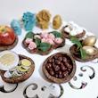 ست هفت‌سین سنگی ۸ تکه طرح چوب