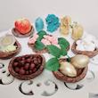 ست هفت‌سین سنگی ۸ تکه طرح چوب