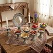 ست 10 تکه هفت سین میناکاری مدل لاله کد 12