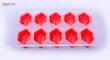 قالب یخ طرح لب کد dop-305-8