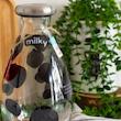بطری شیر زیبا مدل شیشه ای گنجایش 1.2 لیتر