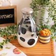 بطری شیر زیبا مدل شیشه ای گنجایش 1.2 لیتر