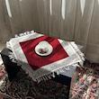 رومیزی مدل مخمل سایز 40x40 سانتی‌متر
