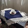 رومیزی مدل مخمل سایز 40x40 سانتی‌متر