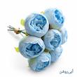 دسته گل مصنوعی مدل پیونی 7 شاخه