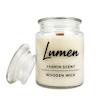 شمع دست‌ساز معطر مدل LUMEN-05 با رایحه گل یاسمن زمان اتمام 40 ساعت