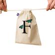 کیسه نان و سبزی ترمه طراحان ایده مدل حرف F پروانه ای کد cfp3008 - M