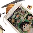 کیسه نان و سبزی ترمه طراحان ایده  طرح مای هیرو آکادمی My hero academia کد strm0450 - M