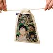 کیسه نان و سبزی ترمه طراحان ایده  طرح مای هیرو آکادمی My hero academia کد strm0450 - M