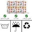 جای لقمه مستر راد مدل فست فود طرح کیوت کارتونی کدFast food 2192