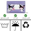 کیسه نان و سبزی مستر راد مدل کیف لقمه طرح کرومی و ملودی کد fiory 2127