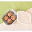 ظرف نگهدارنده با بدنه پلاستیکی مهروز مدل F-200 مناسب برای قرار دادن در یخچال و فریزر مجموعه 2 عددی