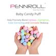 پد آرایشی پنرول مدل PRP Baby Candy Puff Bag X6 بسته 6 عددی