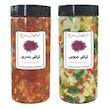 ترشی عروس و ترشی بندری ارغوان سرخ - 1500 گرم