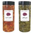 ترشی بندری و ترشی فلفل ارغوان سرخ - 1500 گرم